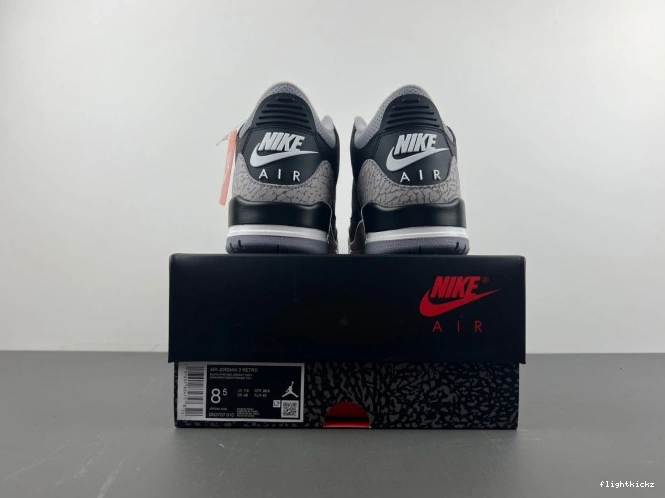 Air DN3707-010 Black 3 Jordan Cement 0823